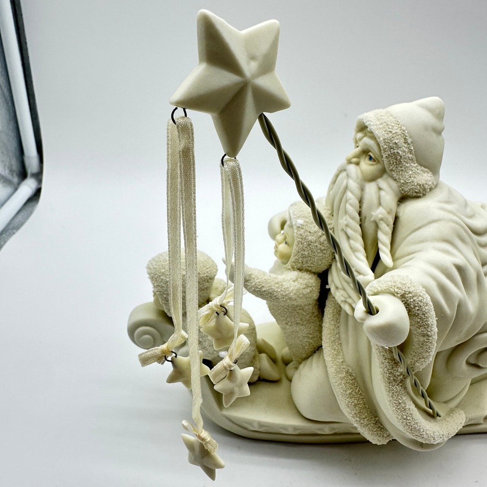 Dept 56 Snowbabies Jack Frost A Sleigh Ride Through the Stars Set - Picture 7 of 13